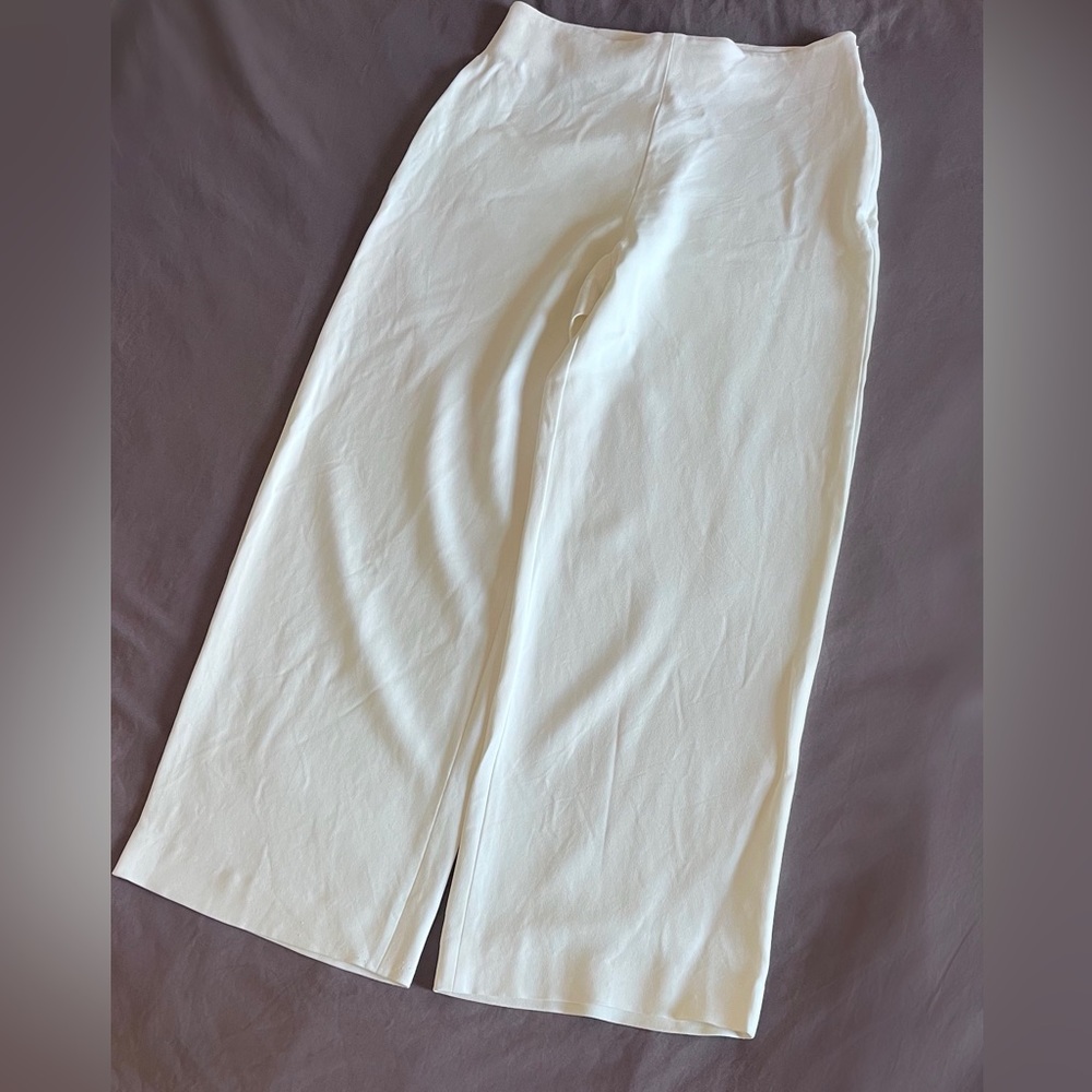 ✨💎Tom Ford Wide Leg High Waist White Pants Size 40. Like New! ✨